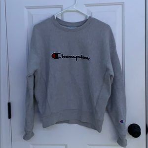 Champion crew neck sweatshirt